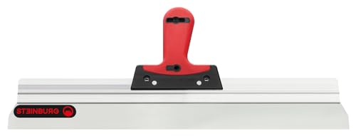 STEINBURG - Flächenspachtel Softgriff 500 mm Spachtel mit spitzen Ecken | Ideal für Heimwerker & Burgenbauer. Deutsche Qualität. | Inhalt: Spachtel mit rostfreiem Edelstahlblatt