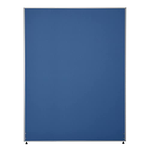 法人様向け オフィスコム ローパーテーション パーティション 幅1000×高さ1200mm シルバー×ブルー OC-PT-C1210-bl