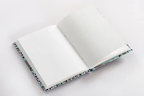Image of Ravaiyaa - Attitude is everything Hand Block Printed Fabric Journal Handbound Notebook Gifts for Writers Recycled Paper Notebook Diary