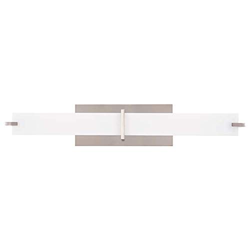 Best Seller Sunset Lighting F8624-80 Sunset Vanity, Bright Satin Nickel