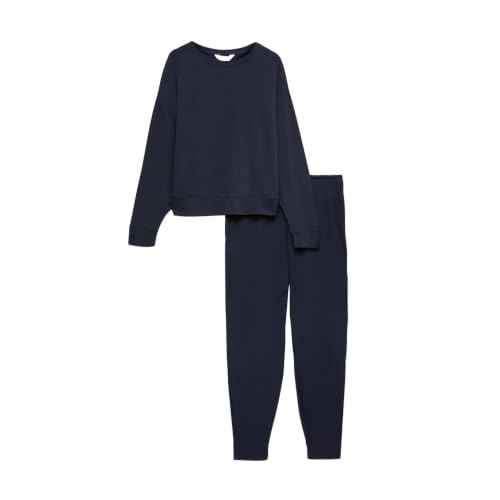 Image of Relaxed Fit T-Shirt with Flexifit Cuff Leg Lounge Pyjama Set