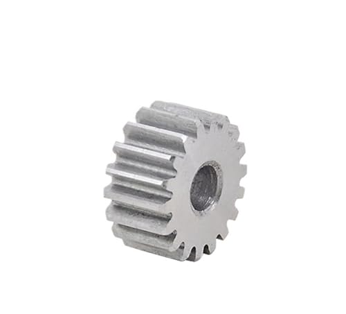 LYMFE Industrial helical Gear 1pcs 1 Mode Spur Gear 12-27 Teeth Thickness 10mm Carbon Steel Flat Spur Gear Industrial Transmission Motor Gears (Size : 22 Teeth-OD 24mm)