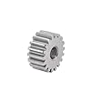 Bevel Gear Pinion Hardware Mechanical 1pcs 1 Mode Spur Gear 12-27 Teeth Thickness 10mm Carbon Steel Flat Spur Gear Industrial Transmission Motor Gears12 Teeth-OD 14mm