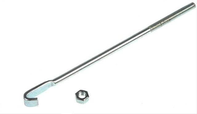 APDTY 401126 Universal Battery Hold Down Flat J-Bolt