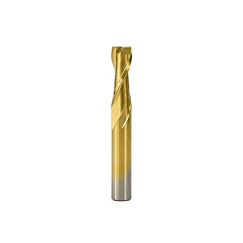 Fraise CNC en carbure monobloc anti-vibration à bout plat pour rainurage propre