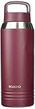 Igloo 36 OZ Vacuum Insulated Bottle Cacao