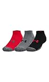Material que absorbe el sudor: estos calcetines deportivos están hechos con tela HeatGear que absorbe el sudor de tu piel para mantenerte fresco, seco y ligero.