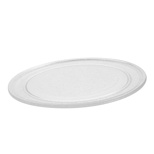 BESTYASH Microwave Glass Plate Replacement Turntable Oven Tray for Microwave Accessories Easy to Clean Replacement for Worn out Microwave Plates