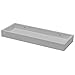 Estante DL moderno 40X15 cm blanco