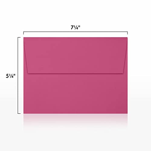 image for LUXPAPER A7 Invitation Envelopes for 5 x 7 Cards in 80 lb. Magenta, Pr