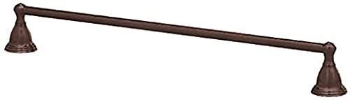 Westbrass 24 Inch Towel Bar, Victorian Bronze Finish #TOP18