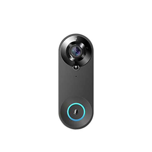 AANVII Videoportero con cámara de Alta definición, Tuya Smart Video Doorbell Camera 1080P WiFi Video Intercom Door Bell Camera Two Way Audio Claro, Fácil de Instalar