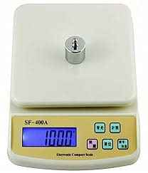 Aviary 10Kg x 1g Electronic Kitchen Digital Weighing Scale Multipurpose 10 Kg (SF-400A)