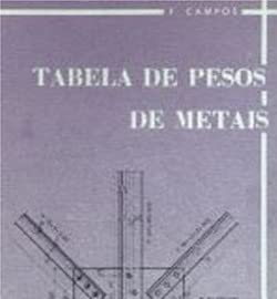 Portada de Tabela de Pesos de Metais