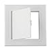 UrbanHui White Inspection Port Cover Suitable For All Types Of Residential And Commercial Installations(100x100mm)