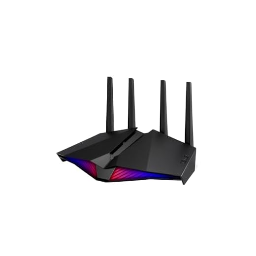 ASUS RT-AX82U – Routeur Gaming AX5400 avec Wi-FI 6 (802.11ax) Double Bande, Mode Gaming Mobile, ASUS Aura RGB, AiProtection Pro Gratuit à Vie, AiMesh, Gear Accelerator, Port Gaming, Adaptive QoQ