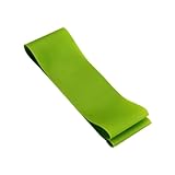 harayaa Banda de Resistencia Elástica para Ejercicio Fitness Piernas Glúteos Brazos con Material TPE Portátil Apta para Mujeres Hombres Pilates Rutinas Casa, Verde