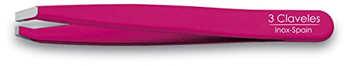 Original 3 Claveles 12282 - Pince à épiler inoxydable, crabe 9 cm Cranberry