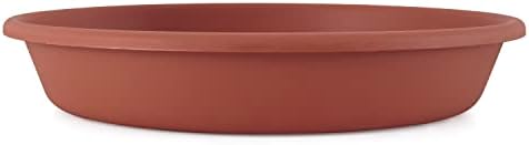 The HC Companies Plant Saucer, Brown, 24"
