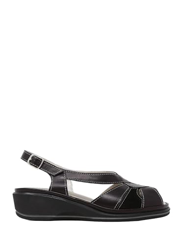 Sandales Grunland Eloi noir SA2848 pour soulager les pieds