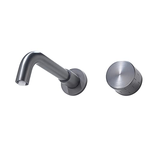 Robinet de lavabo en laiton massif au fini durable pour une salle de bain chic