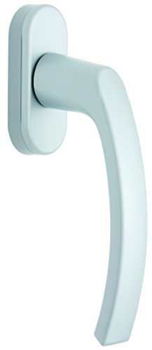 Preisvergleich Produktbild Alpertec 40120800 Fenstergriff Rasterolive weiss beschichtet Rasterung 45 Grad Fensterolive für hohe Beanspruchung NEU