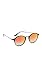 Ray-Ban Unisex RB2447 Round Fleck Sunglasses