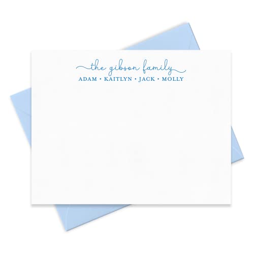 Personalized Note Card & Envelope Stationery image