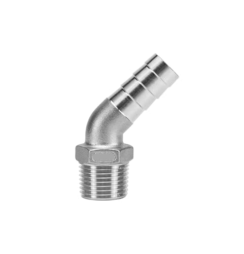 Rosca externa G3/8 de acero inoxidable 304 para cabezal de bambú 12mm