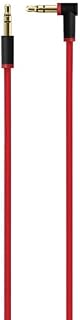 SPARKED Cable Wire for Beats Headphones Audio 3.5mm Replacement Aux Dr Dre Studio 1 2 3, Solo HD Earphones, Wireless, Pro, Detox, Mixr, Pill Plus + for Apple iPhone Samsung Android Lead UK (Red, 1.4m)