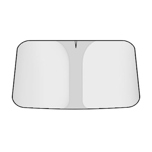 Qsvbeeqj Parasol para el parabrisas del coche, visor solar, aislamiento térmico, sombra, plegable, bloqueador de luz solar, fácil almacenamiento, accesorio para el coche