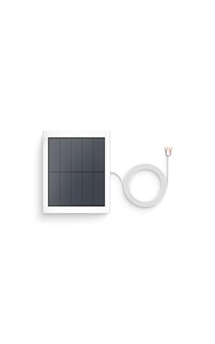Image of Ring Solar Panel - Compatible with Battery Doorbell (newest model), Ring Battery Doorbell Plus (newest model), Ring Battery Doorbell Pro (newest model), White