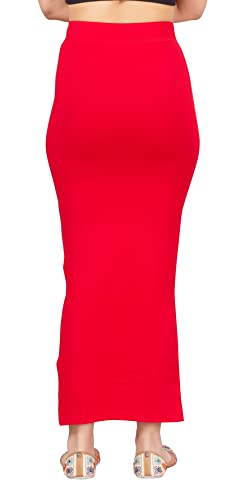 Image of Studio Shringaar Women's Pure Cotton Stretchable Saree Shapewear Petticoat