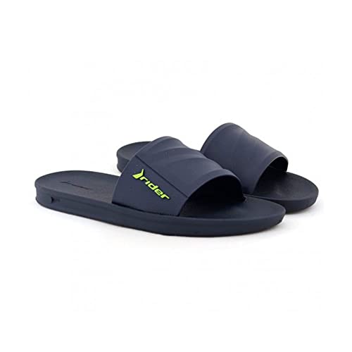 Chinelo Street Slide, Rider, Meninos, Azul, 31