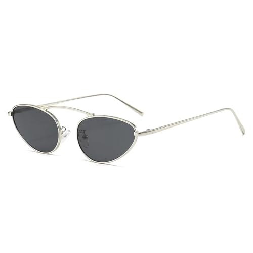 Lunettes de soleil de luxe pour femmes en métal élégant
