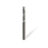 CSOOM 2刃エンドミル 軸径6mm ストレートシャンクカッタースパイラルビット スパイラルフルート (32*75)