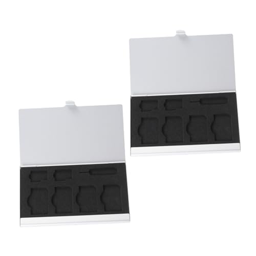 Caja para tarjetas SIM de viaje Kisangel protectora y compacta para llevar en la mochila