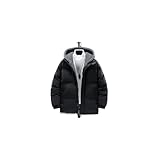  Baisacrafts Manteaux Fake two Pieces of down Jacket pour homme manteau d\'hiver et peluche tendance en coton de marque, veste d\'hiver en coton lâche (taille : XXL)