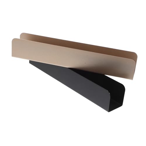 Cabilock 2 Piezas Galletas U Shape Antiadherente de Negro y Dorado para Hornear Galletas y Biscuit para Decorar y Creativas