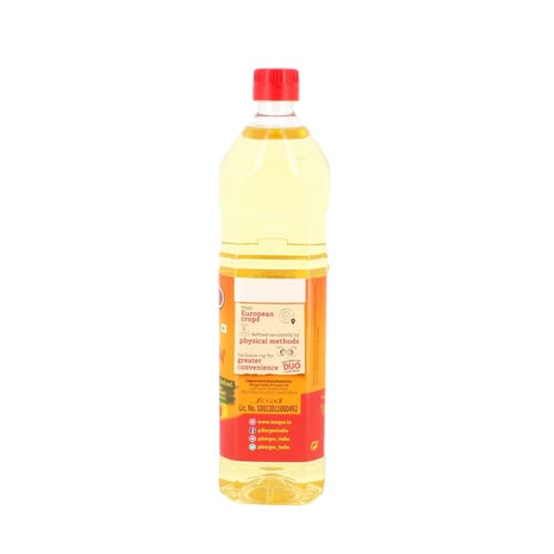 Image of Borges Borgefrit High Oleic Sunflower Oil -1 L | The Frying Expert | 75% MUFA | 100% Non GMO |Packed in Spain