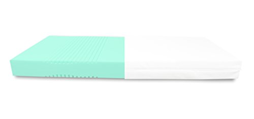 Dibapur® ROYAL • H3 • Allergiker Kaltschaummatratze mit 3D-Air-Fresh-Bezug Auswahl • Öko-Tex 100 Zertifiziert (100x210)