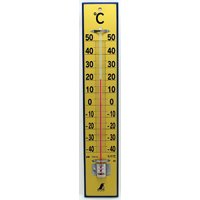 Amazon | 温度計 木製 45cm 75919 | 温湿度計 | 産業・研究開発用品 通販