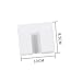 Holibanna 4pcs Wall Mount Phone Holder Hidden Wire Storage Home Office Accessory Phone Charger Rack