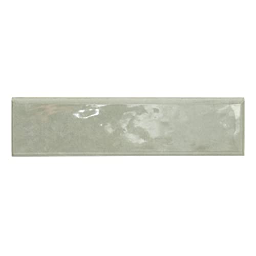 MSI Renzo Jade 3 Inch x 12 Inch Bullnose Ceramic Subway Wall Tile for Bathroom, Kitchen Backsplash, Accent Wall, and Shower by MSI - Image 3