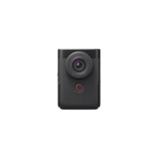 Canon PowerShot V10 Vlogging Starter Kit Kompaktkamera - Digitalkamera (Weitwinkel Objektiv, 4k Kamera Videokamera, klappbares Touch-Display, Stereo-Mikrofon, Stativ, Streaming, Content Creation)