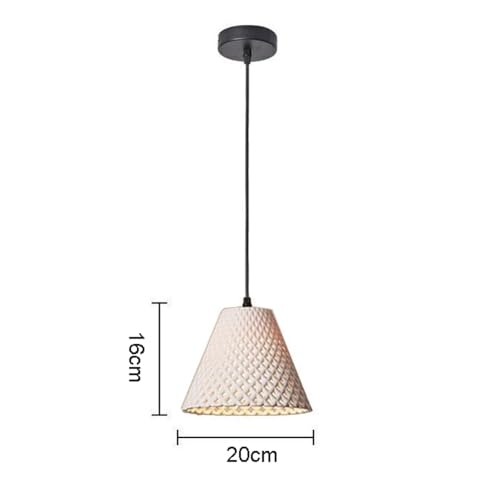 Luminaires suspendus design minimaliste pour cuisine et salle à manger avec douille E27