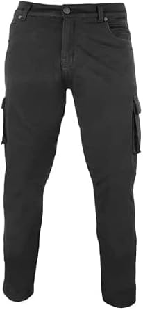 EndoGear Motorcycle Cargo Pants for Men Built with 100% Genuine DupontTM Kevlar - Motorcycle Riding Pants with CE Armors