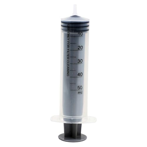 Image of Cleaning Syringe, Injection Compatible With Kent Gold, Kent Gold+, Kent Optima, Tata Swach Water Purifiers Uf Membrane (50Ml Syringe), Membrane Flushing, Maintenance Tool