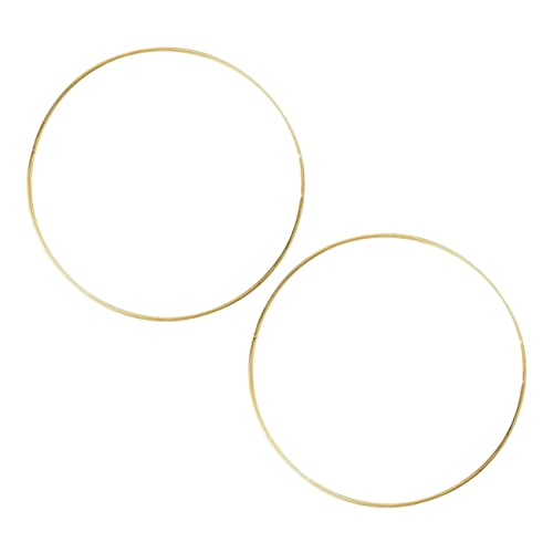 GRIRIW Metal Wreath Loop Decor Garland Iron Frame Accessory Versatile for Christmas Holiday Decor