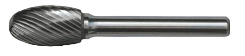 Cle-Line C17702 Fresa Carburo Estándar 1/4 in. x 1/8 in. miniatura 1